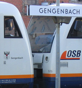 Ortenau-S-Bahn "Gengenbach" in Gengenbach