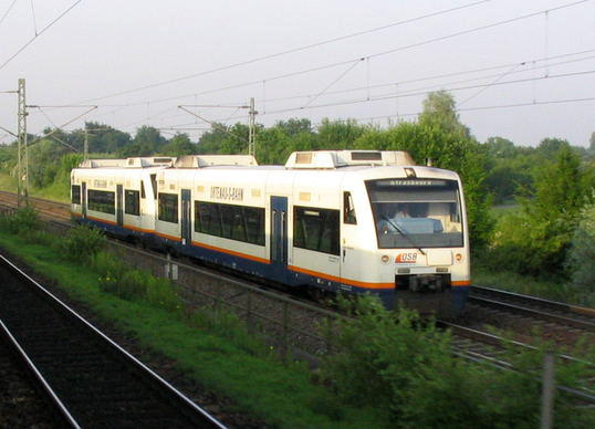 ORTENAU-S-BAHN, OSB auf der Fernbahn nach Strasbourg